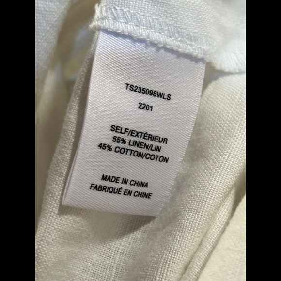 NWOT Derek Lam 10 Crosby Everett Eyelet Cotton Linen Mini Dress White Size 6 - Picture 15 of 15